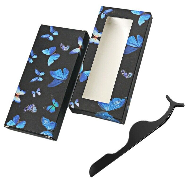 20Pieces False Eyelash Kit Include 10 False Eyelash Storage Box 10 Eyelash EV9U1
