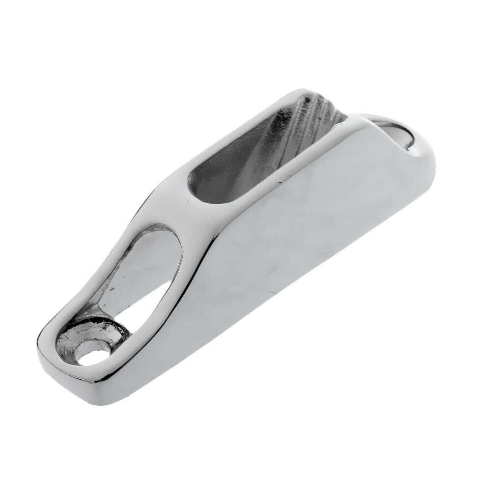 Mini Boat Rope Clam Cleat - 10mm Slot Width - 316 Stainless Steel