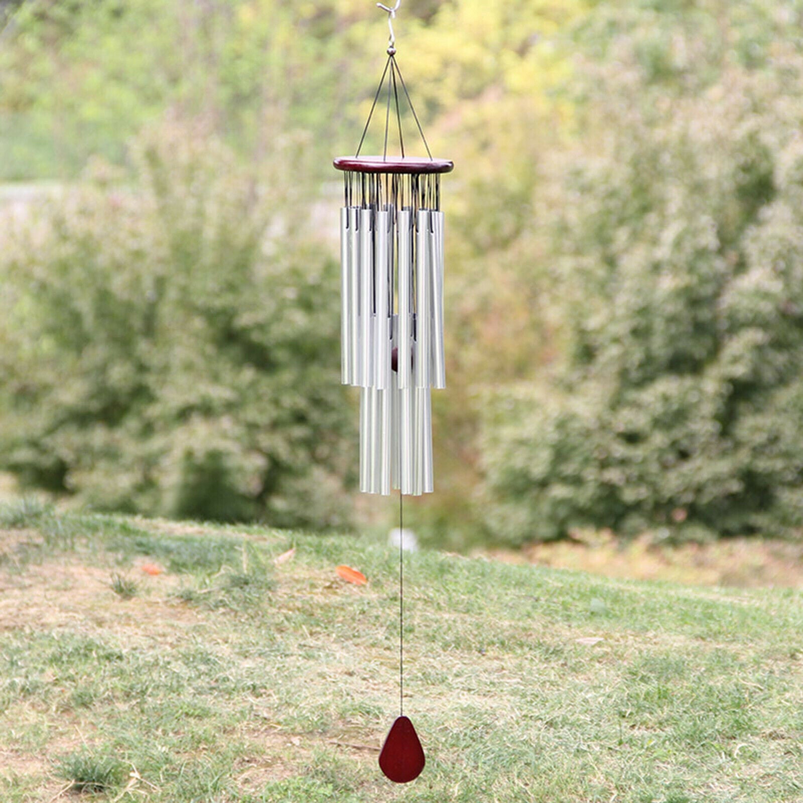 Outdoors 27 Tubes Wind Chimes Aluminum Chime Sympathy Soothing Melodic Tones