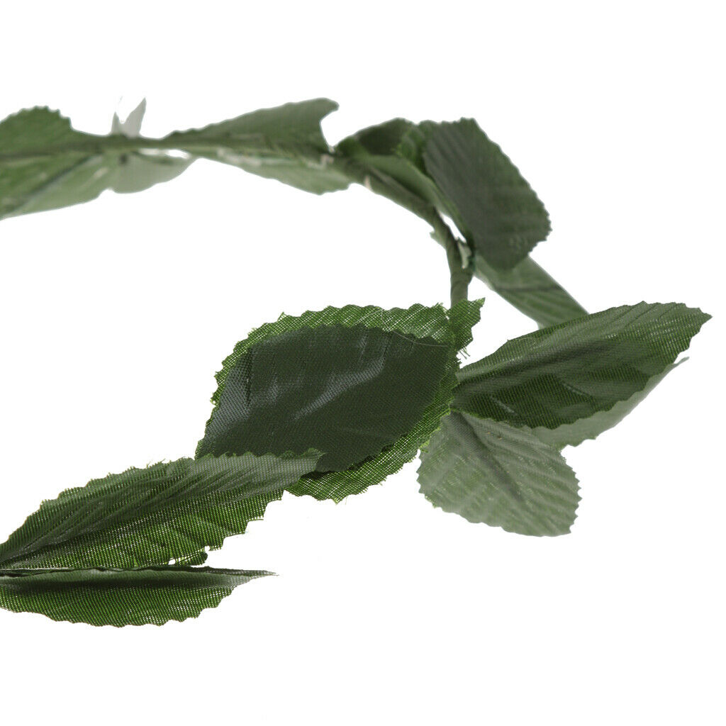 5pack Roman Greek Green Leaves Wreath Headpiece Hairband Toga Dress Up Party
