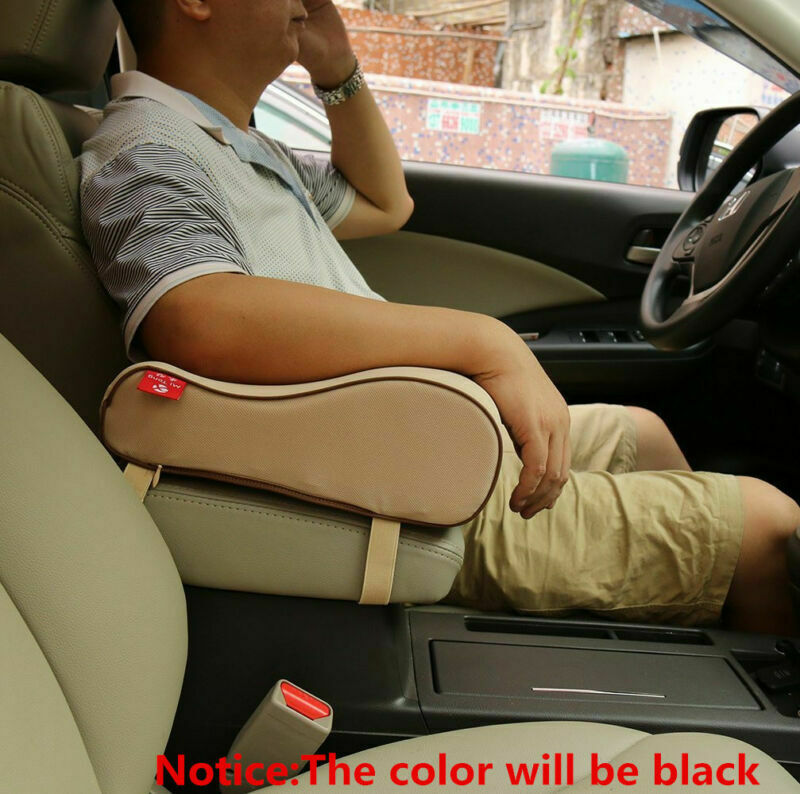1PC Car Armrest Pad Pillow Super Soft Cover Center Console Arm Rest Seat Box Pad