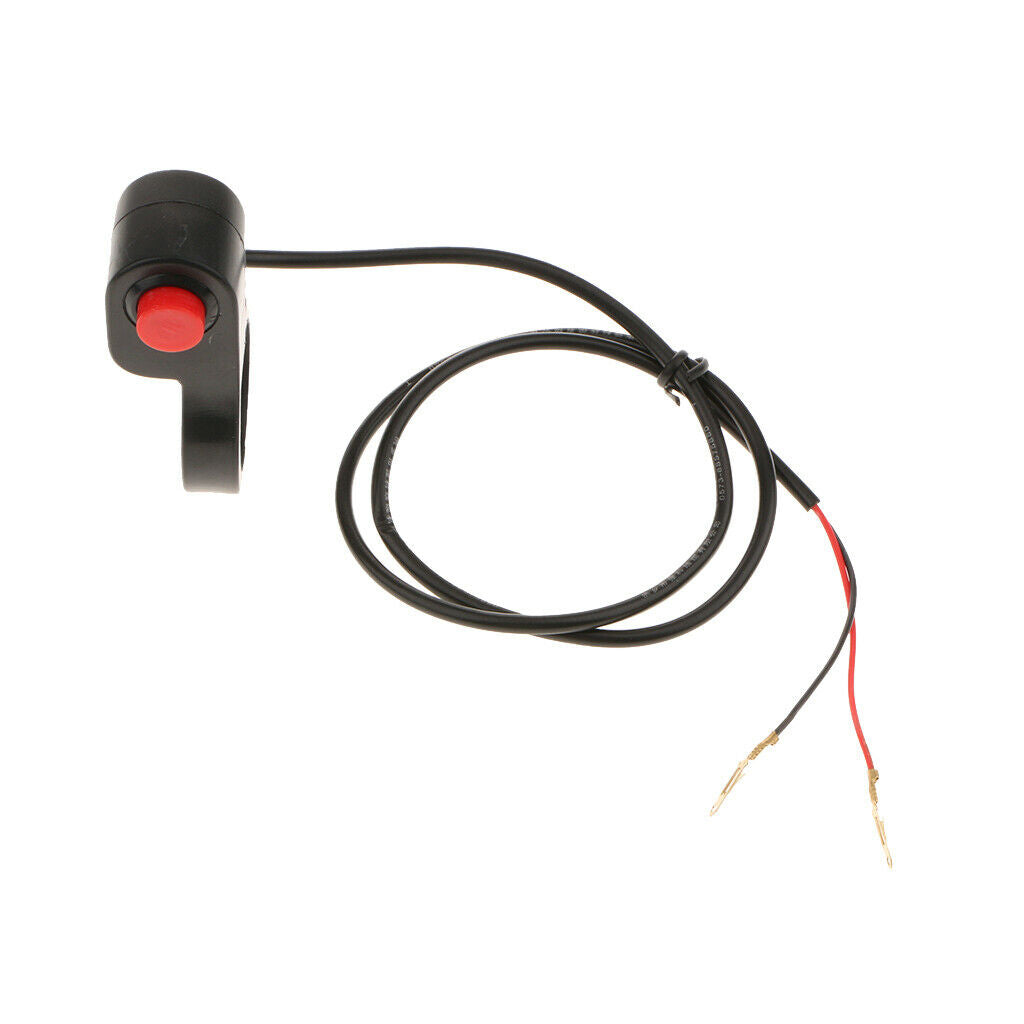7/8 Inch Kill Stop Horn Switch On Off Button Universal for ATV Dirt Bike Motor