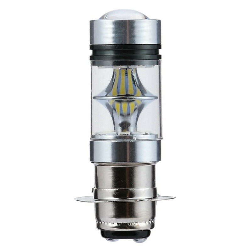 BA20D H6 2323 20SMD LED 100W Motorcycle Fog DRL Brake Parking Light Lamp Bulb BD