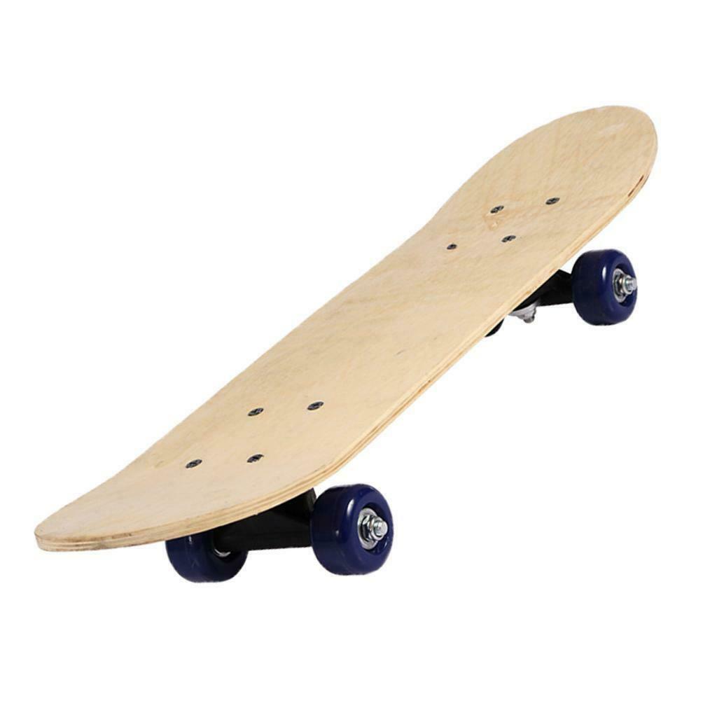 Blank Complete Skateboards for Beginners Wood Decks Cruiser LongBoard Unisex Kid