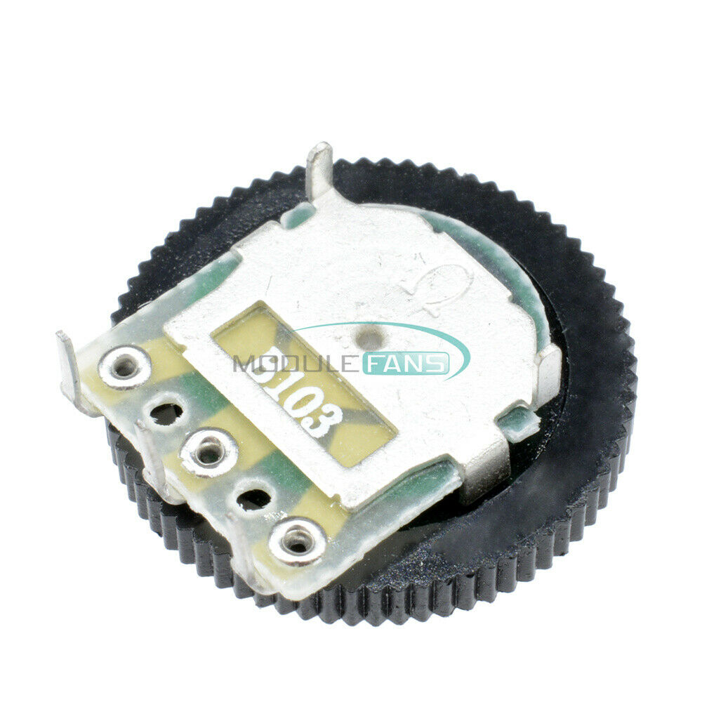 10PCS Gear Potentiometer B103 10K Single Joint Dial Potentiometer 16 X 2MM