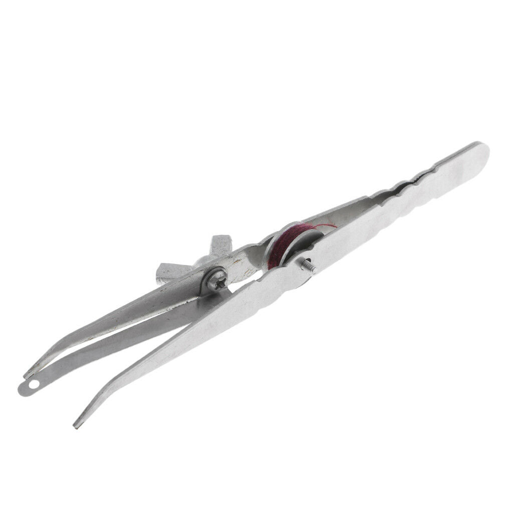 Fishing Bait Clip Live Earthworm Bloodworm Clip Tackle Tool Fishing Gear