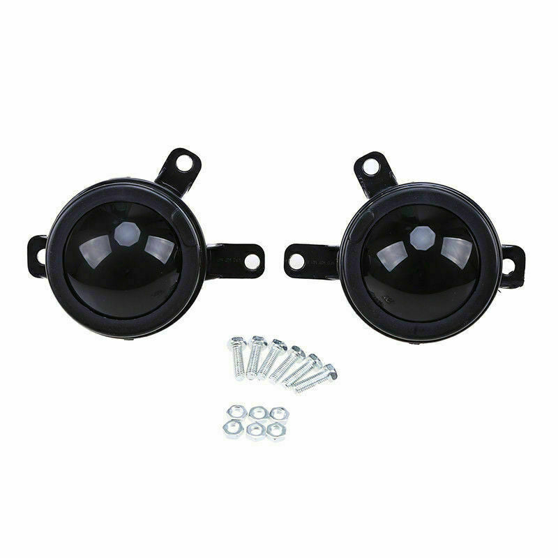 Pair Fog Light ACC Sensor Decorate Cover For Audi A6 S6 A7 S7 RS6 RS7 2011-2016
