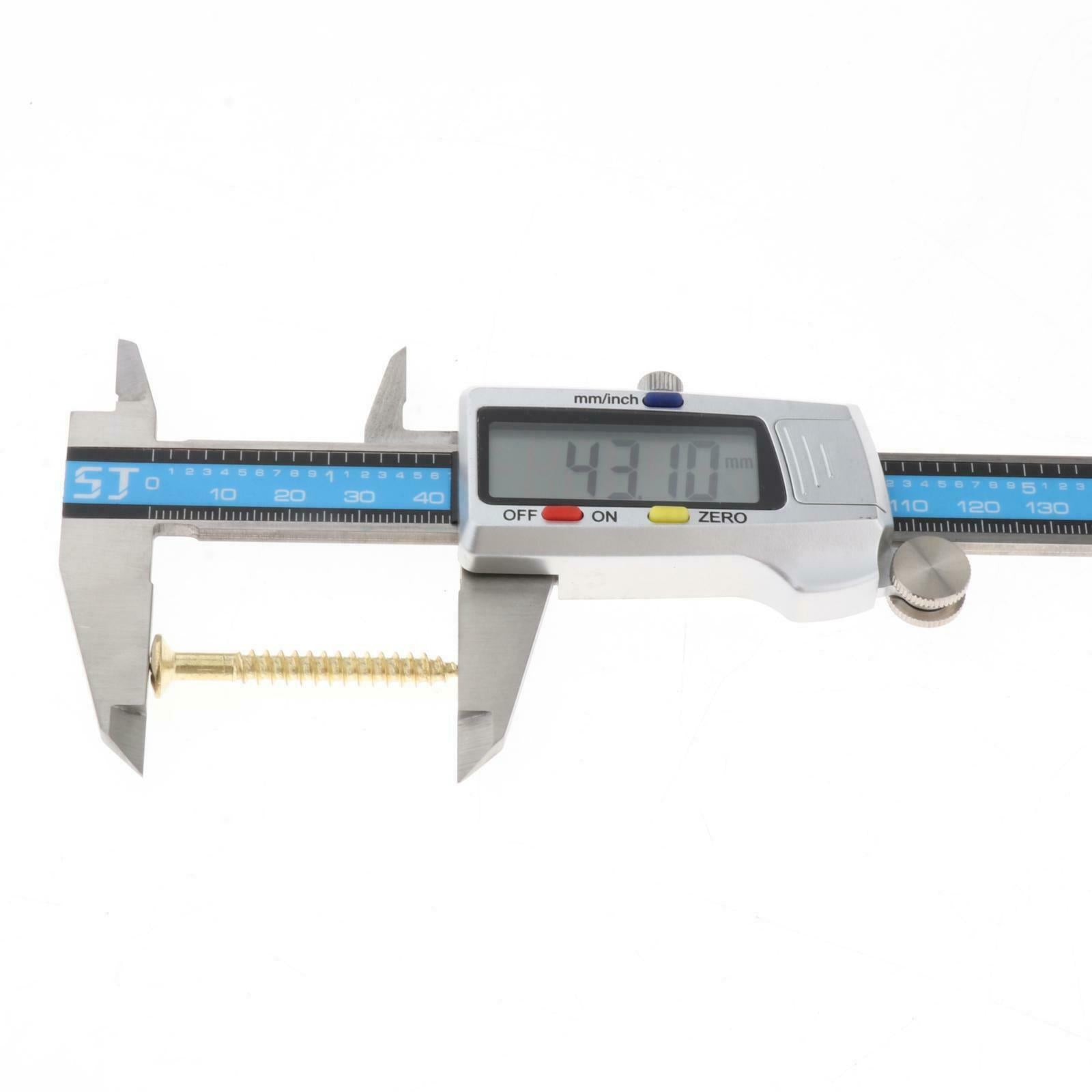 Digital Vernier Caliper Micrometer Electronic Tool Large LCD Screen Ruler