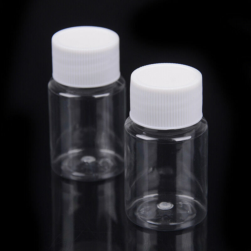 2Pcs 30ml plastic paint bottle transparent plastic bottle LDUKHGUKJ Rf