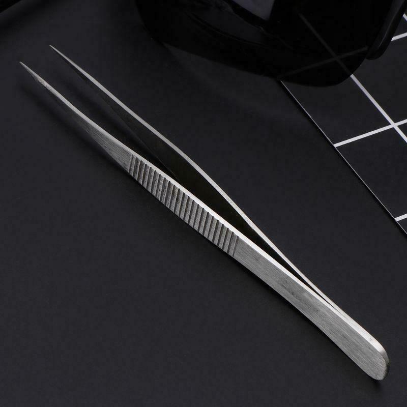 4 Pcs/set Precision Stainless Steel Tweezers Set For Beauty Nail Art Handmade