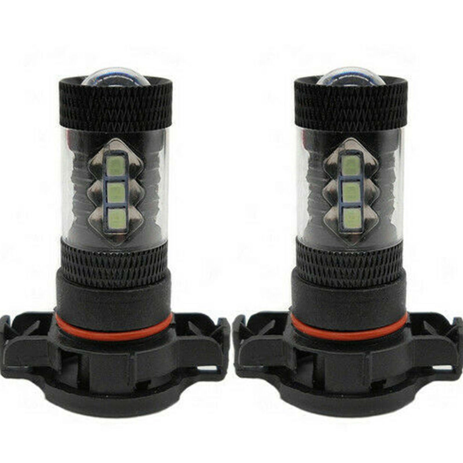 H16 5202 LED Fog Light Lamp Bulbs for GMC Sierra 1500 2008-2015 8000K Ice Blue