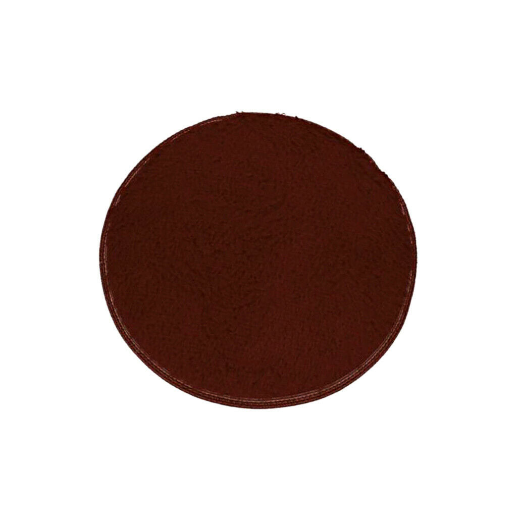80cm Fluffy Rug Anti-Skid Shaggy Area Rug Bedroom Carpet Floor Mat Coffee