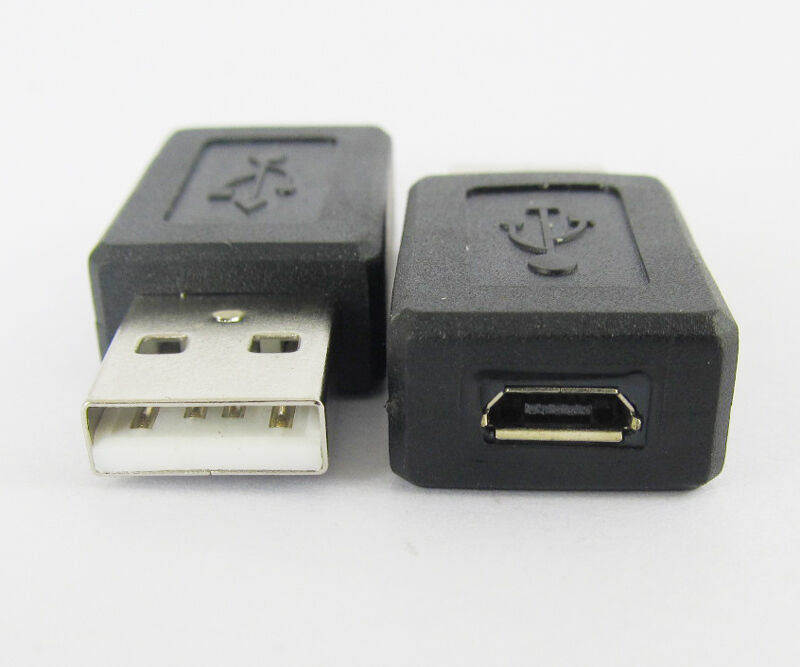 Micro 5pin USB Female To USB 2.0 A Male Plug USB Adapter Connector 5pcs