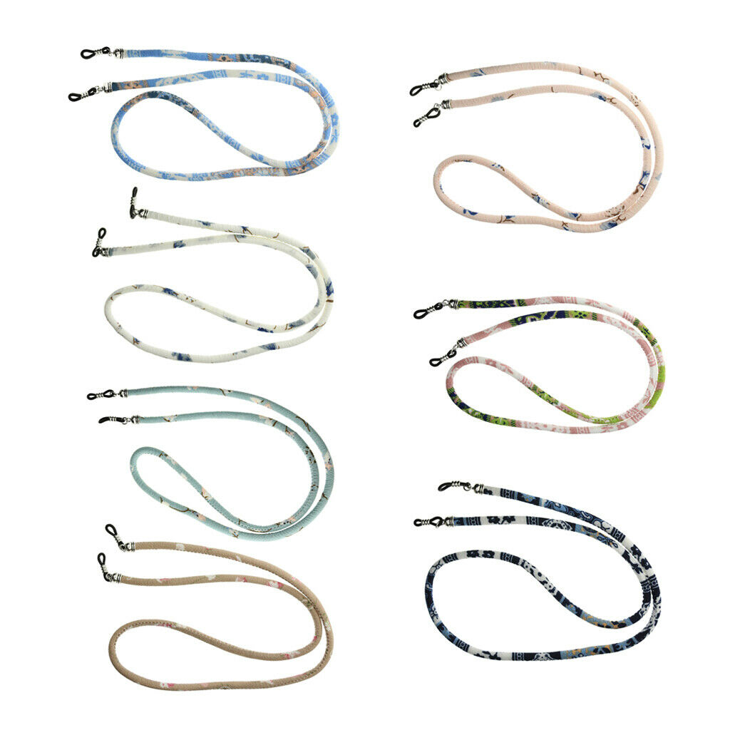 7 Pieces Ethnic Multicolor Eyeglasses Rope Sunglasses Holder Retainer Cords