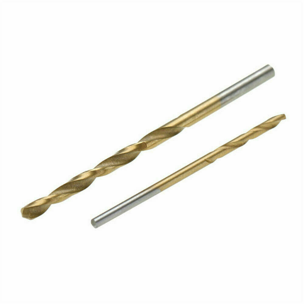 50Pc/Set Titanium Coated HSS High Speed Steel Drill Bit Set Tool 1/1.5/2/2.5/3mm