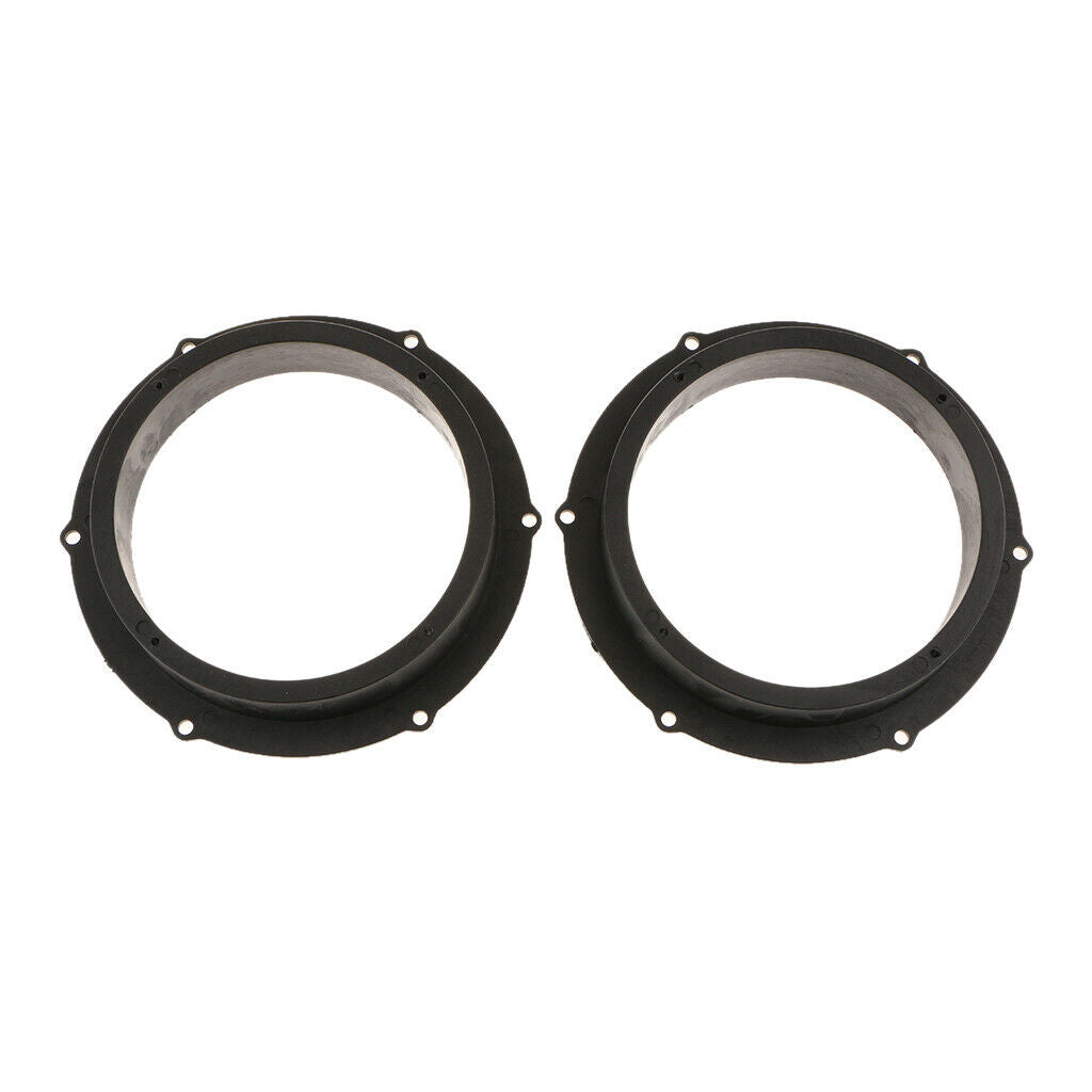 2Pcs 8 to 6.5 inch Stereo Speaker Spacers Adaptor Replacement for Volkswagen