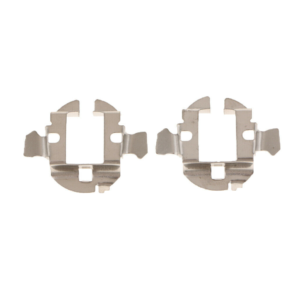 MagiDeal 2X H7 LED Headlight Bulb Adapter Holder Retainer For Audi VW
