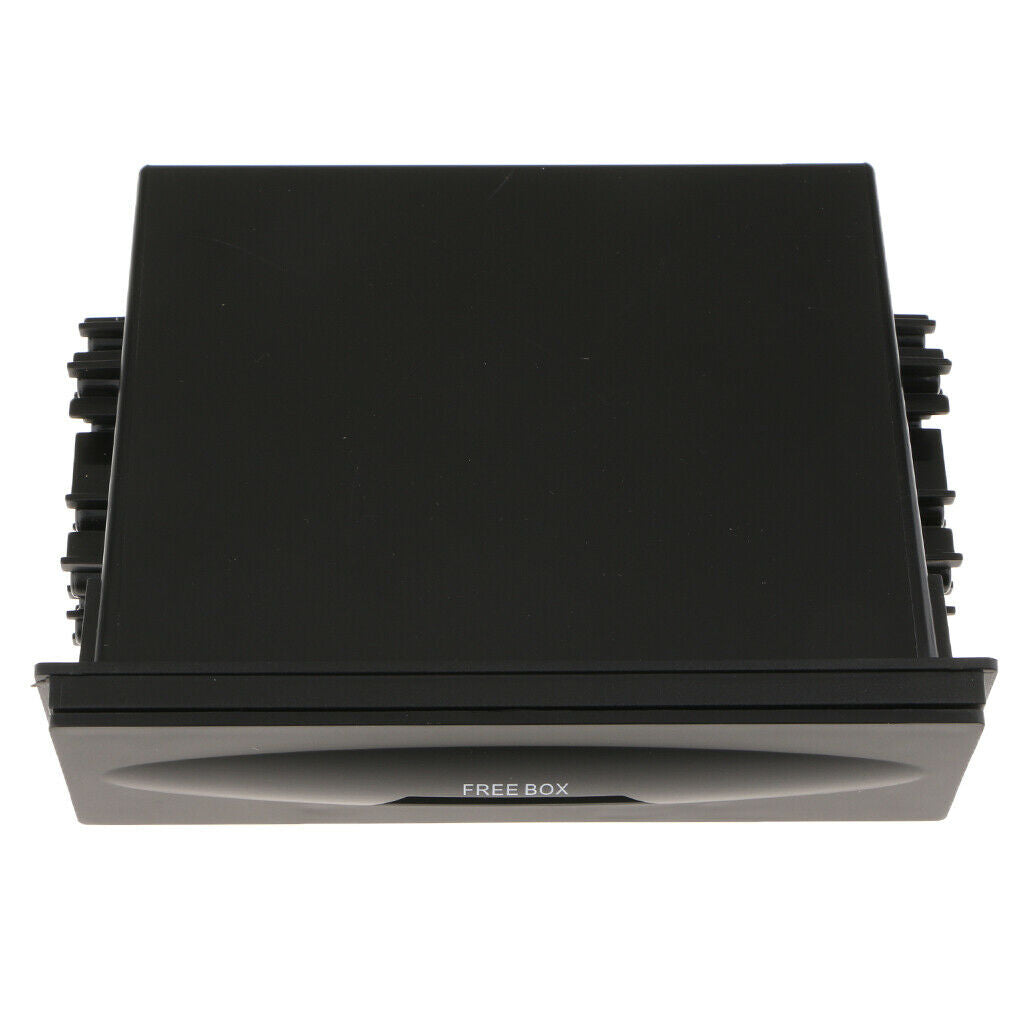 Car Single Din Dashboard Radio Installation  Storage Box Organizer