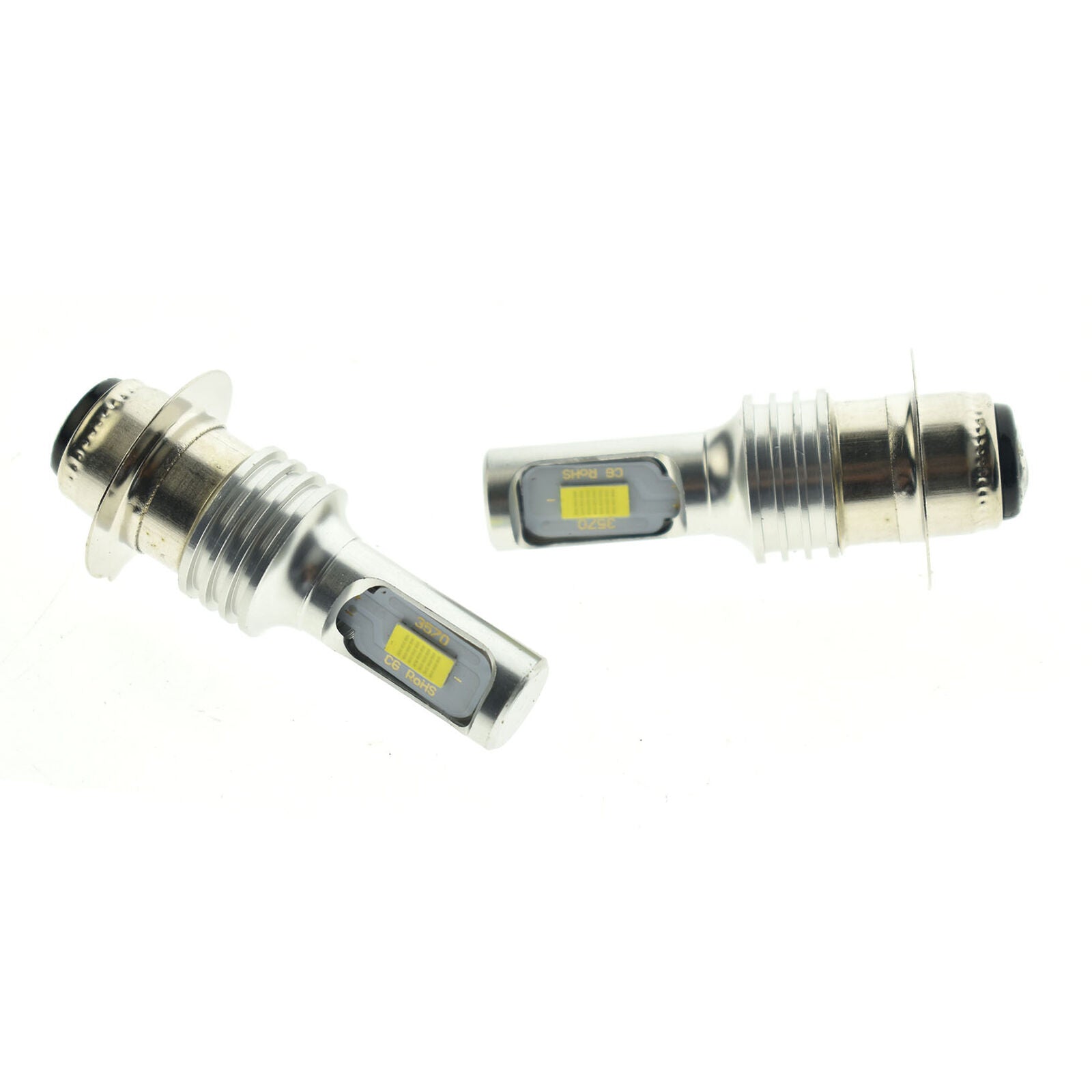 For Yamaha Banshee 350 1987-2006 - 2PC 6000K White LED Headlights Bulbs Kit