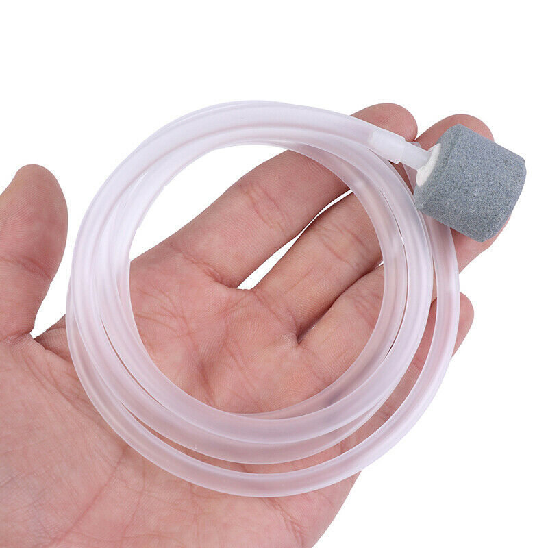 Aquarium Accessories Air Bubble Stone + Soft Tube Hose for Air Pump Compr.l8