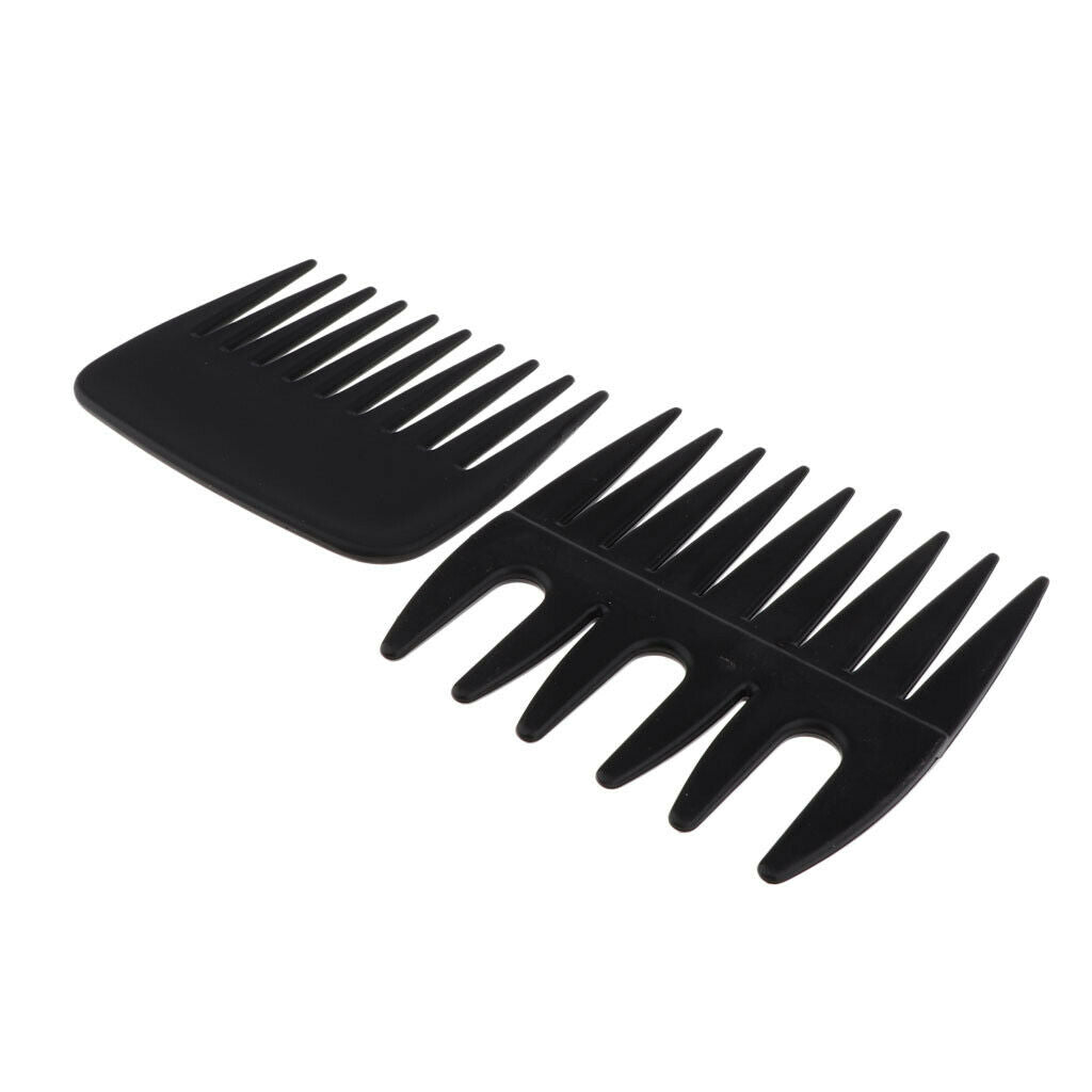 3â€™â€™ No Static Small Travel Pocket Size Detangling Comb Large Tooth Plastic