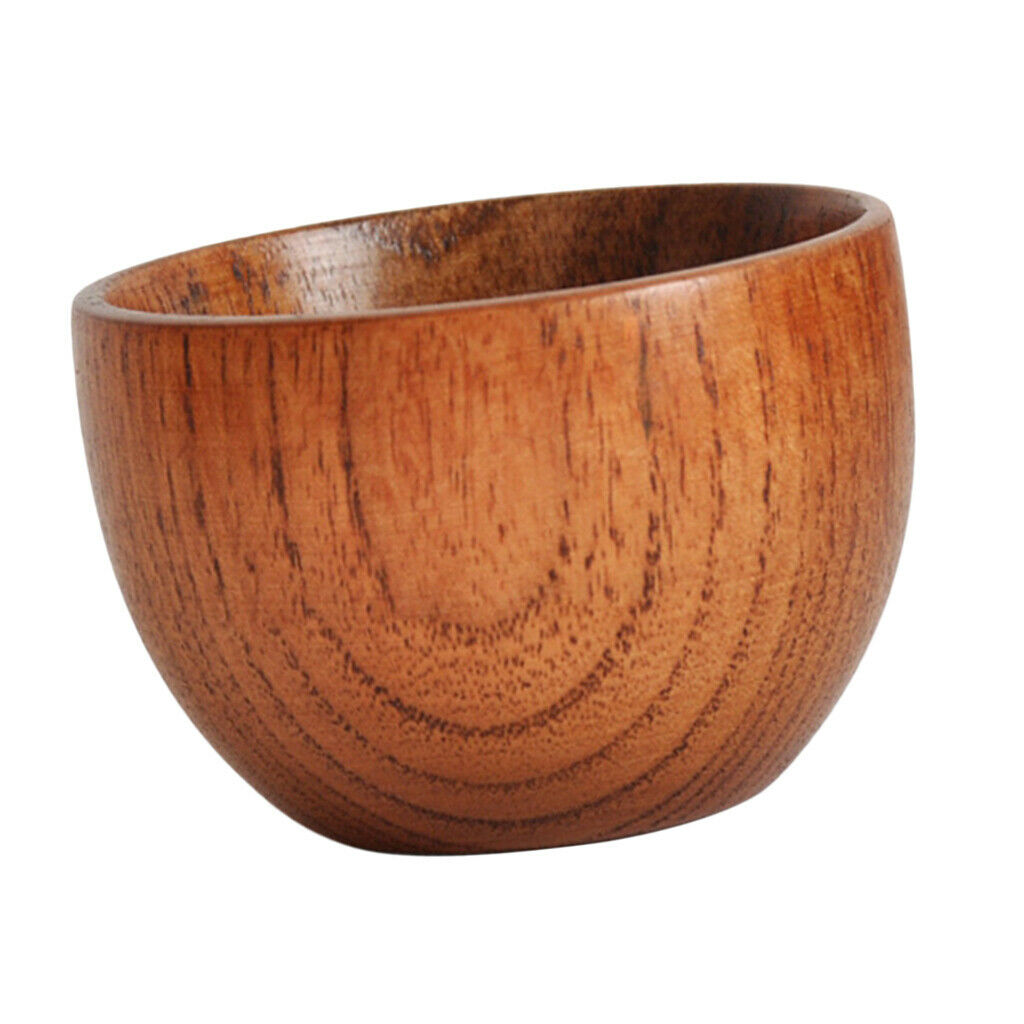 75ml Handmade Mini Wooden Tea Cup Drinking Cup Mug for Beer Eco Friendly
