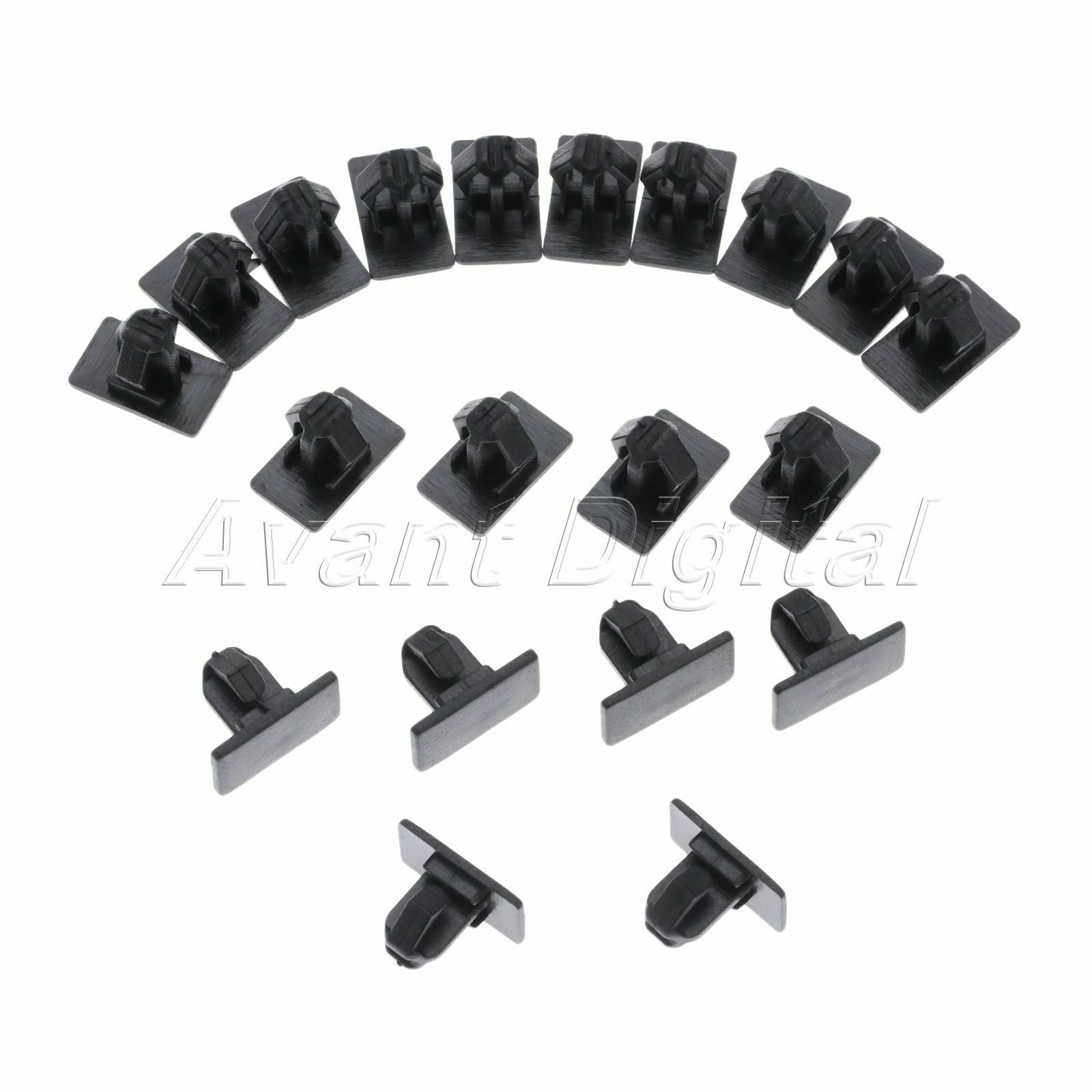 20 Black Mopar rocker molding clips Fit For Chrysler 300 Dodge Charger 2005-2010