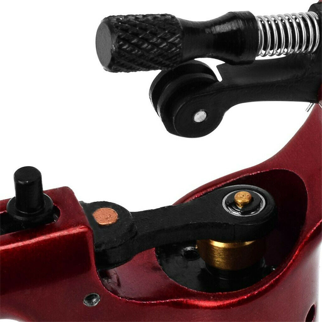 Dragonfly Rotary Tattoo Motor Machine Tool with Grip for Liner Shader Red