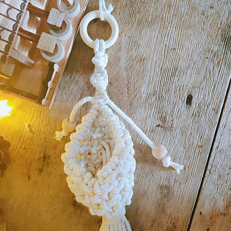 Macrame Plant Hanger Garden Hanging Planter Basket Rope Flower Pot Holder.l8