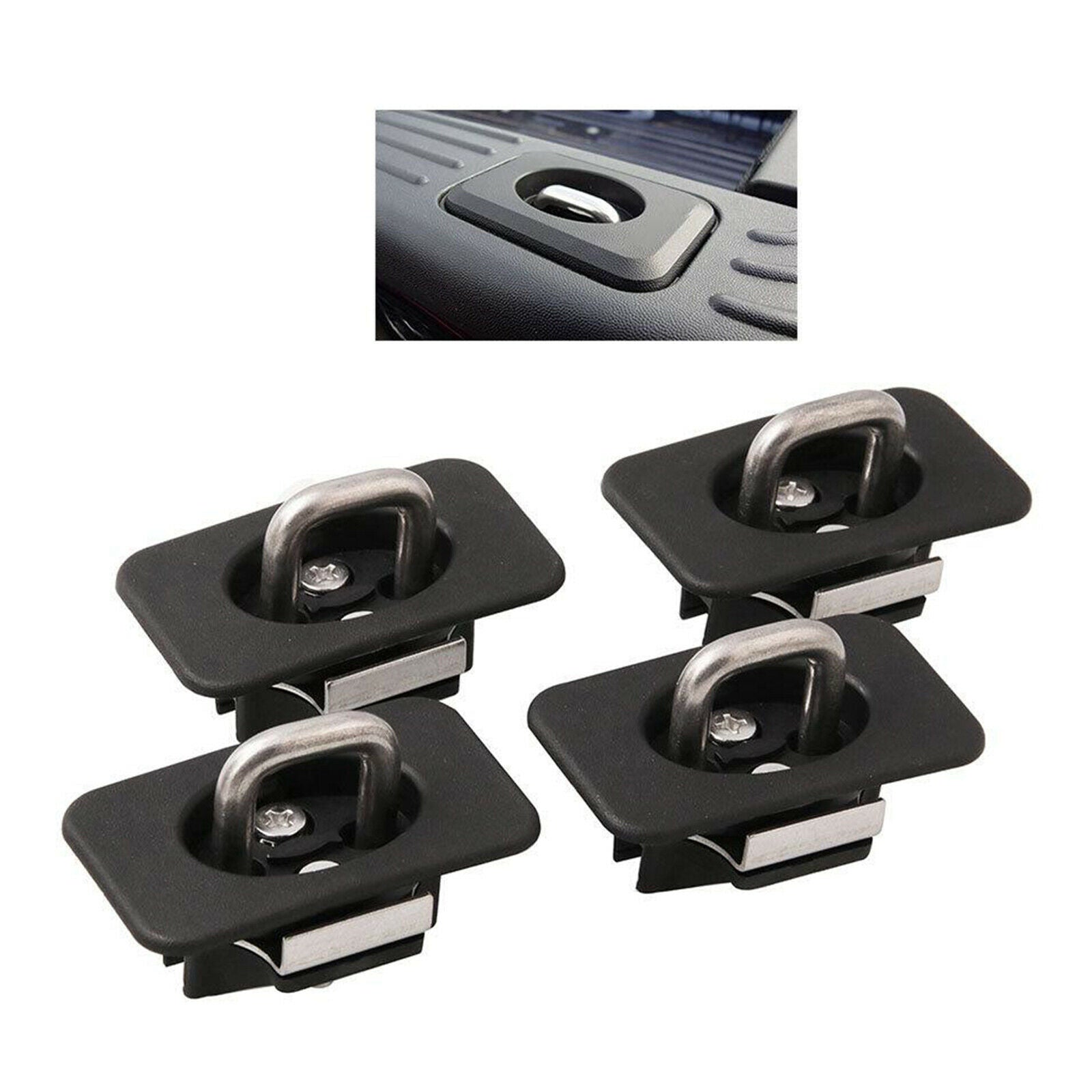 4x Pickup Truck Tie-Down Anchors Fit for Ford Raptor F150 98-14 Car Part
