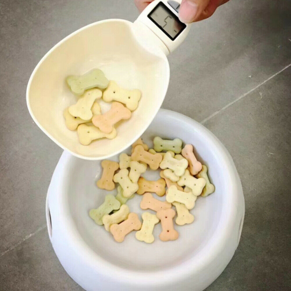 250ml Pet Food Scale Cup For Dog Cat Feeding Bowl Kitchen Scale Measuring Scoop
