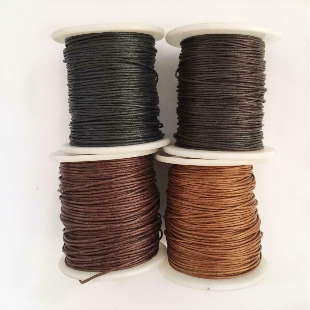 Mixing 4 Rolls Mixed Jewelry Making Crafting Sewing String Handicrafts Twine 80m