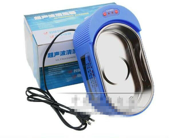 220V Household Use Mini Ultrasonic Cleaner for Glasses and Jewelry LED display