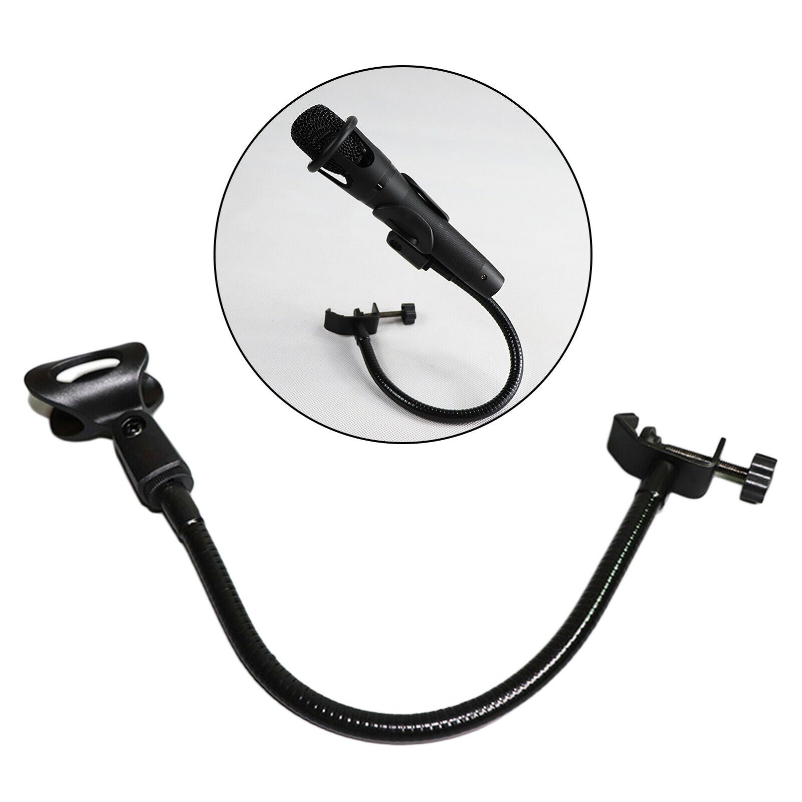 Microphone Stand with Desk Clamp for Broadcasting Equipment TV Stations