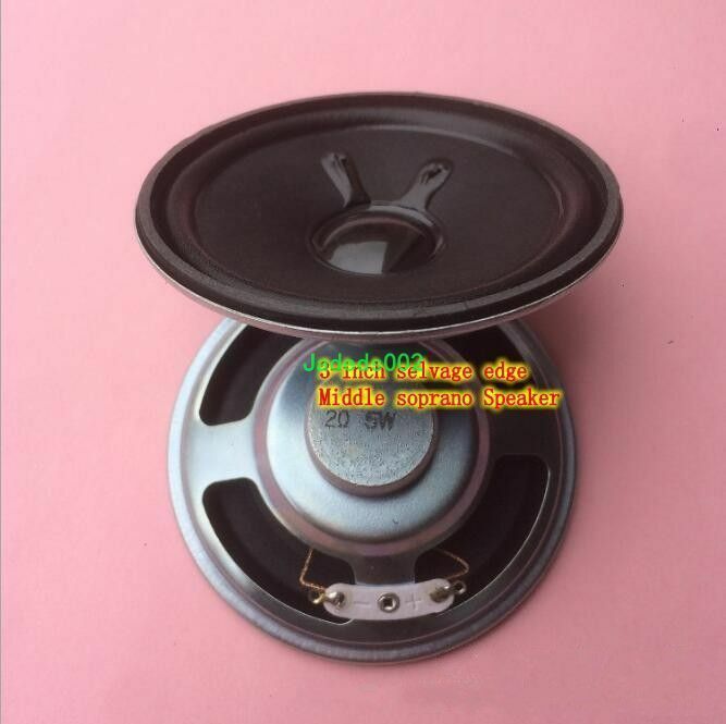 2pcs 3"inch 2Ω 5W Middle Speaker loudspeaker Cloth edge 2ohm tweeter Audio Parts