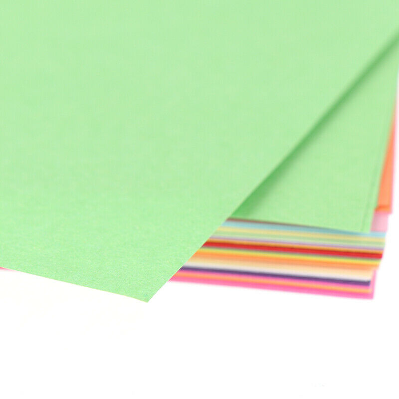 100x Handmade Origami Paper DIY 10Colors Folding Paper Double Sides Squar.l8