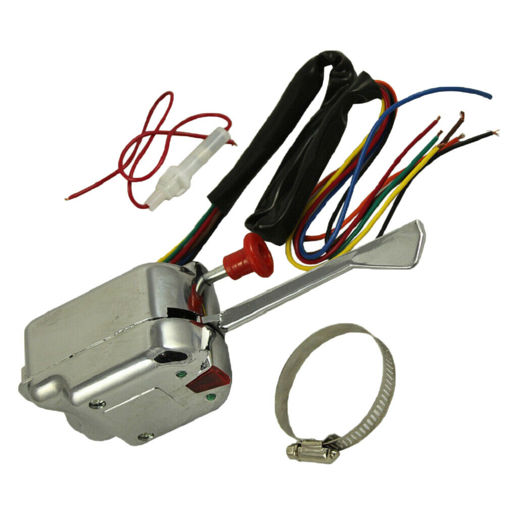 Universal Chrome Street Indicator 12V