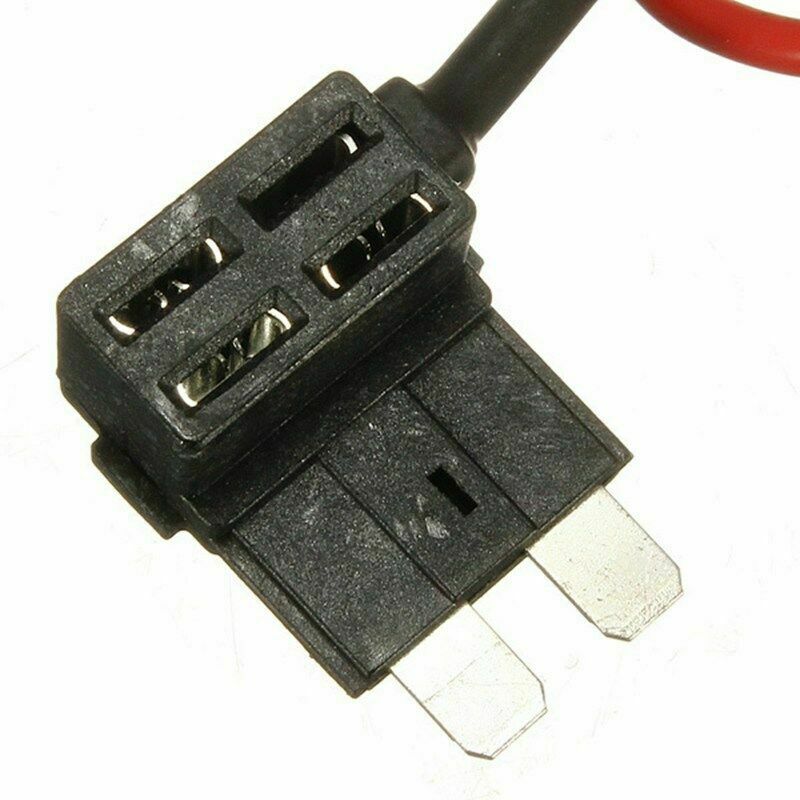 5 X Add A Circuit  Blade Fuse Splice Holder ATM APM Piggy Back Fuses Tap 12V