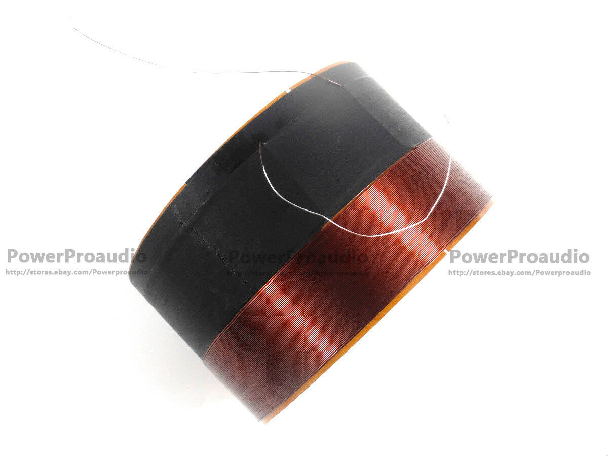 1pair 99.2mm Fiberglass skeleton Bass voice coil 2 Layer Round wire 8 ohm