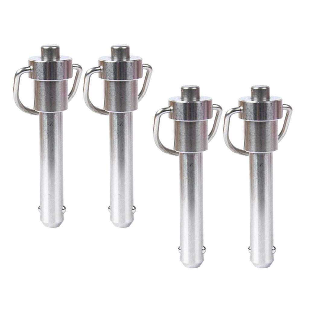 4 Pack Push Pull Ball Lock Pins Lock Release Quick Release Lock Pin 20mm