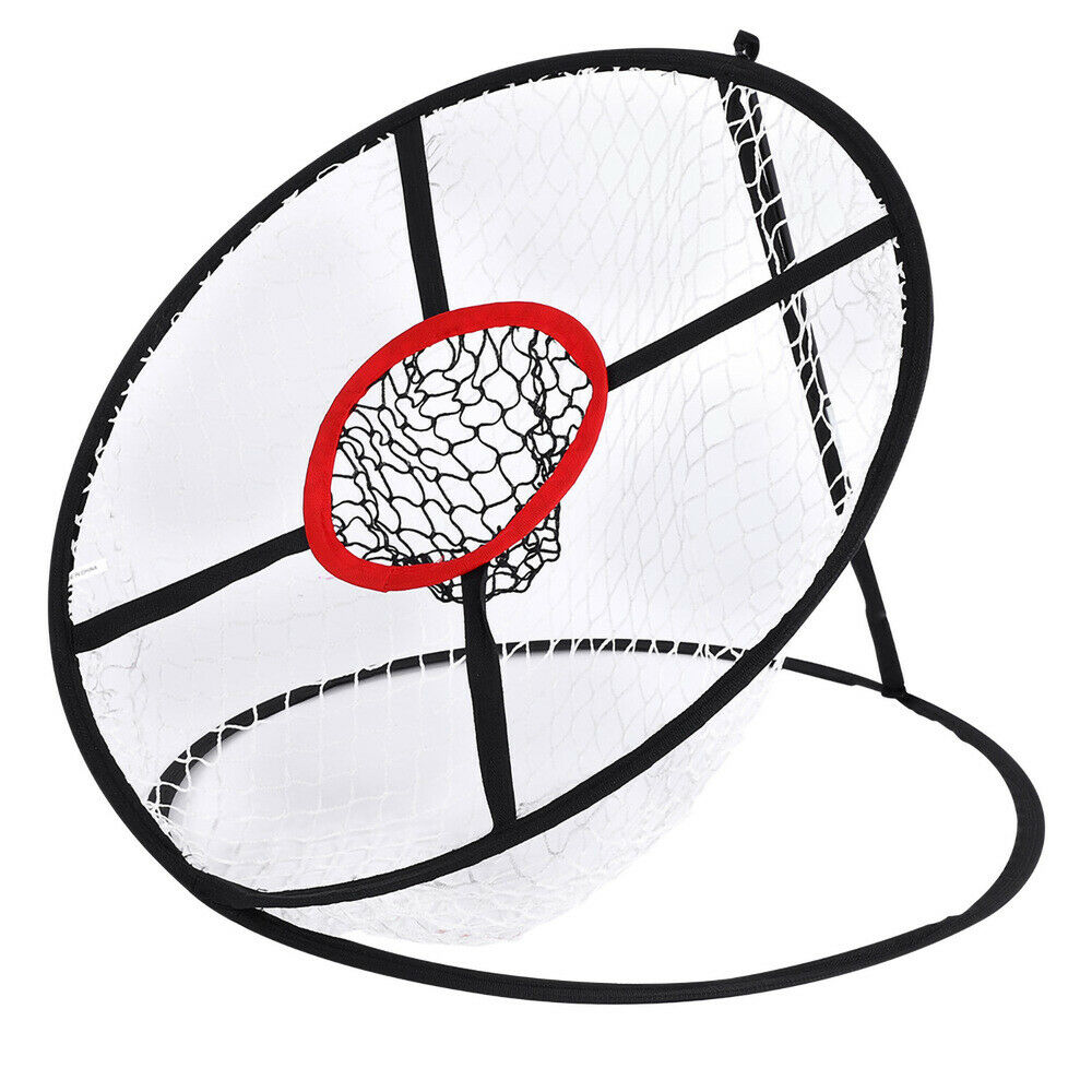 Two Layers Pop-Up Indoor Outdoor Golf Practice Training Target Chipping Net