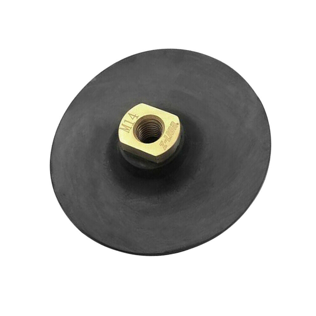 Rubber Back Holder / Soft Polishing pad for Diamond Polishing Pads 3inch M14