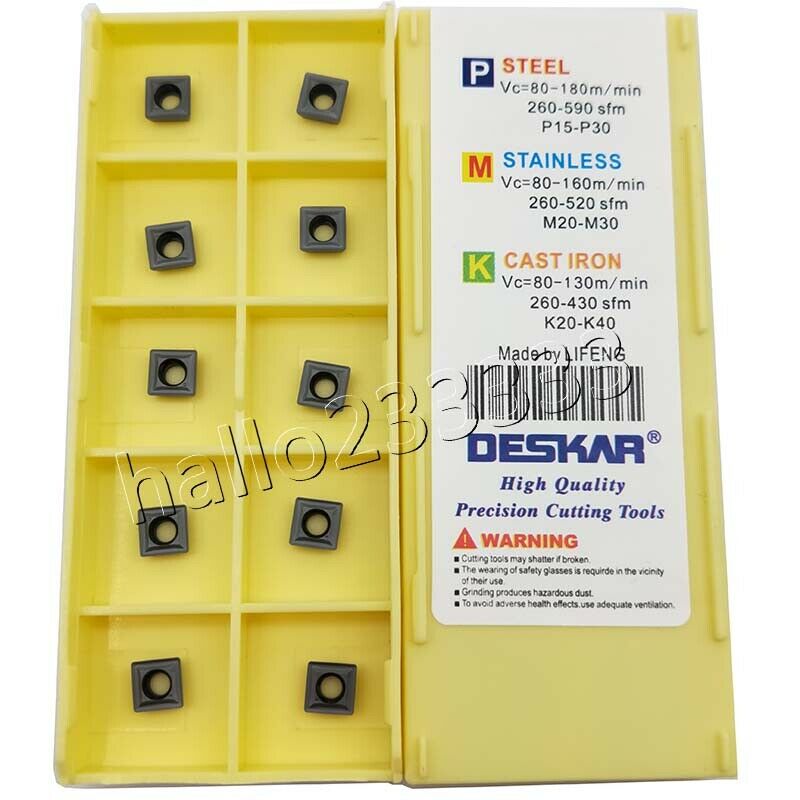 SPMG060204 TG LF6018 Indexable CNC carbide U drill insert For stainless steel