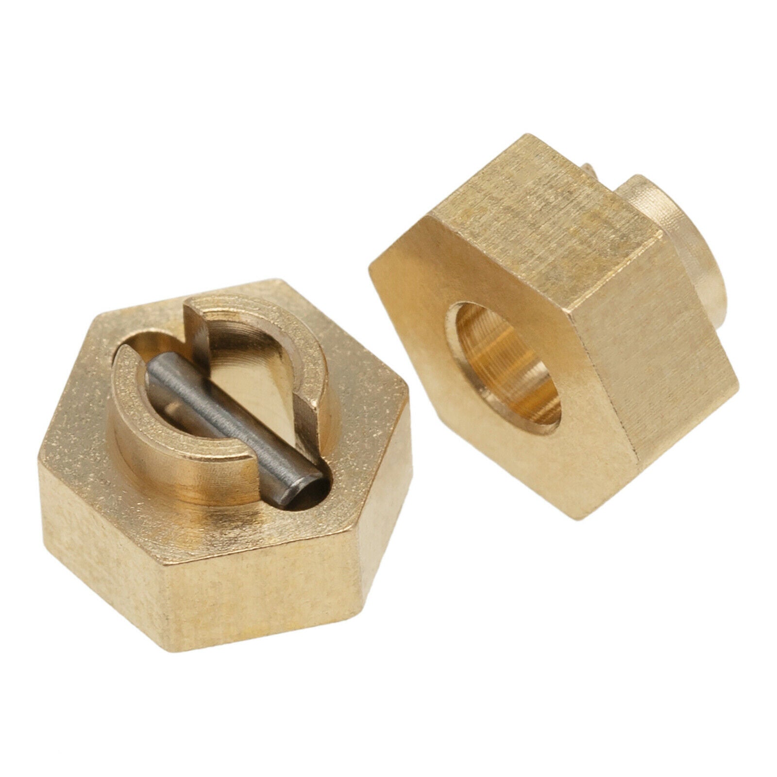 Lot 4 RC Metal 3mm Brass Hex Adapter for Axial SCX24 AXI00002 AXI00001 Crawler