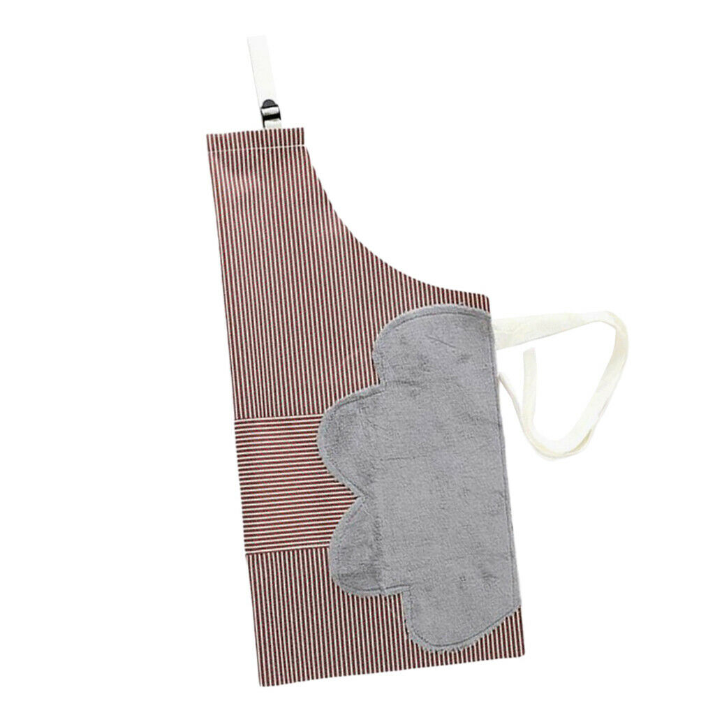 Kitchen Apron Smock for Cooking Women and Men Waterproof Oil Proof Coffee