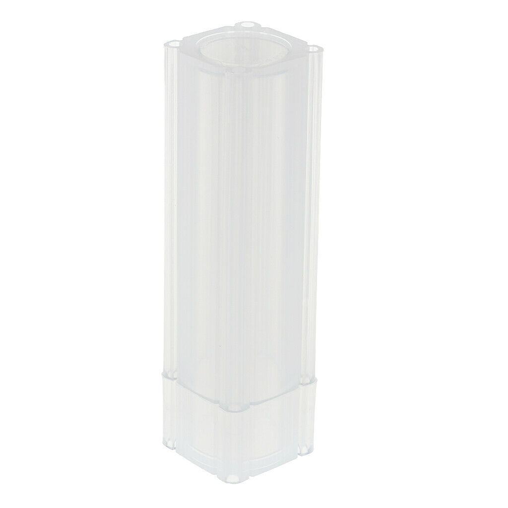 Coin Collection Tube Box Protective Tube Holder 19mm Empty Coin Holder