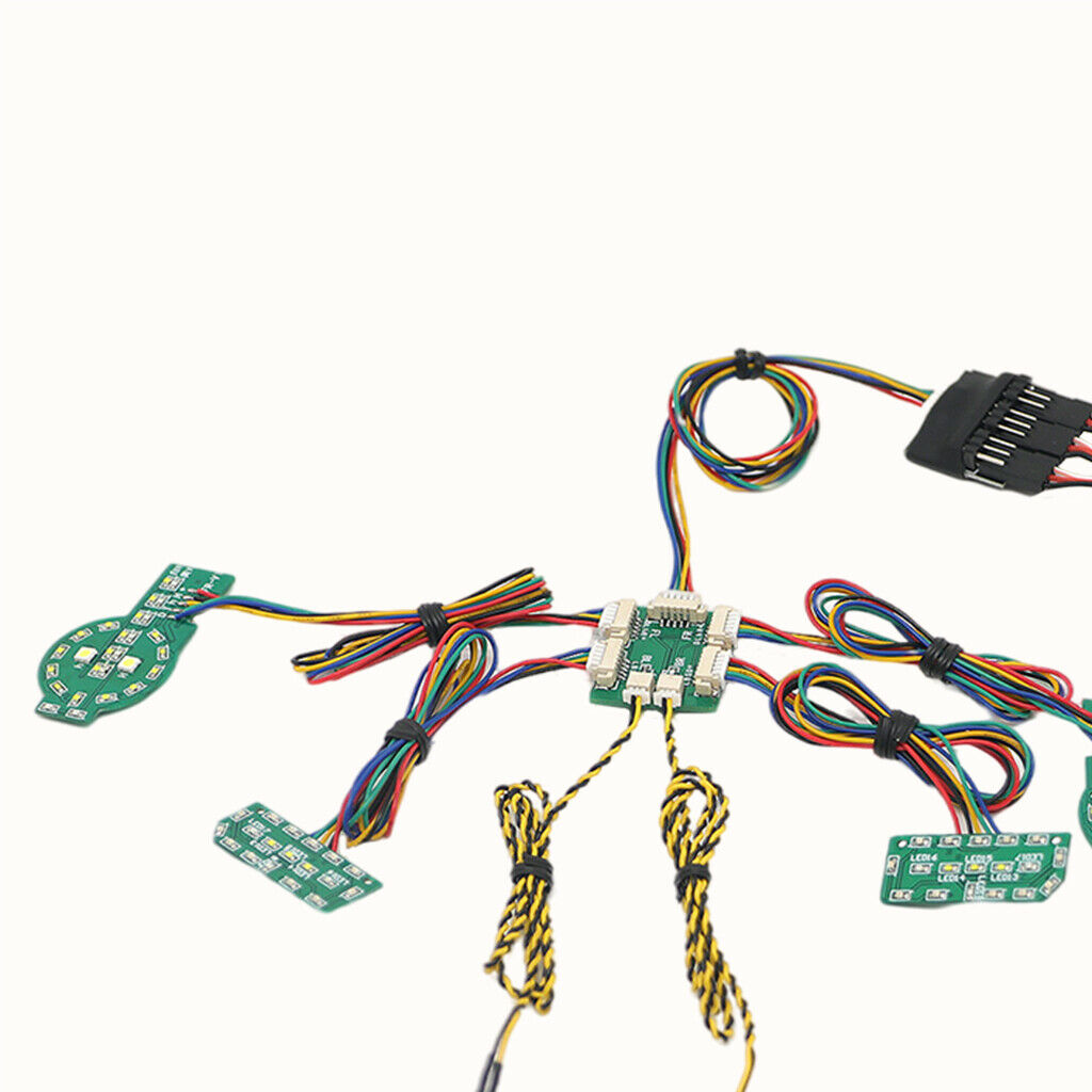 Portable RC LED Lights LED Lamp for 1/10 Bronco Car Parts Replaces Accessory