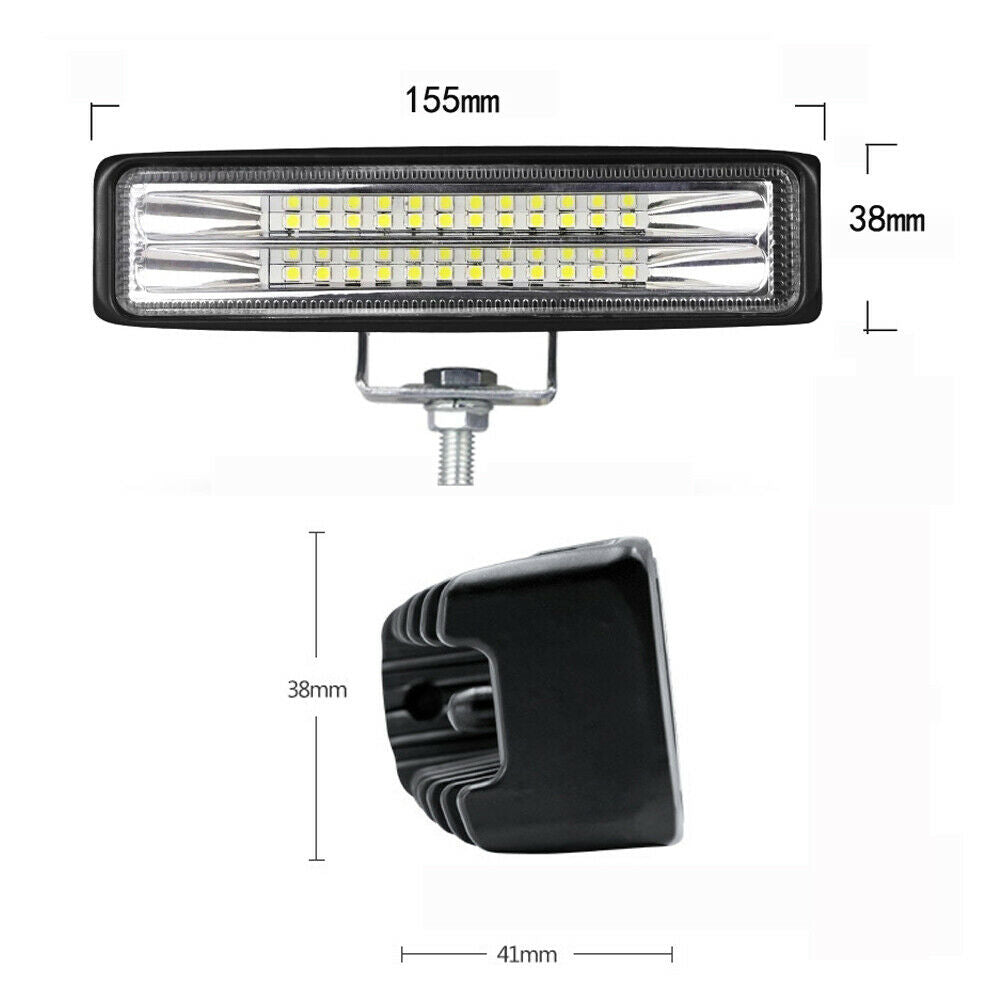 Car Light Assembly Led Fog Lights Off Road 4x4 48W Spot Beam Led Light Bar