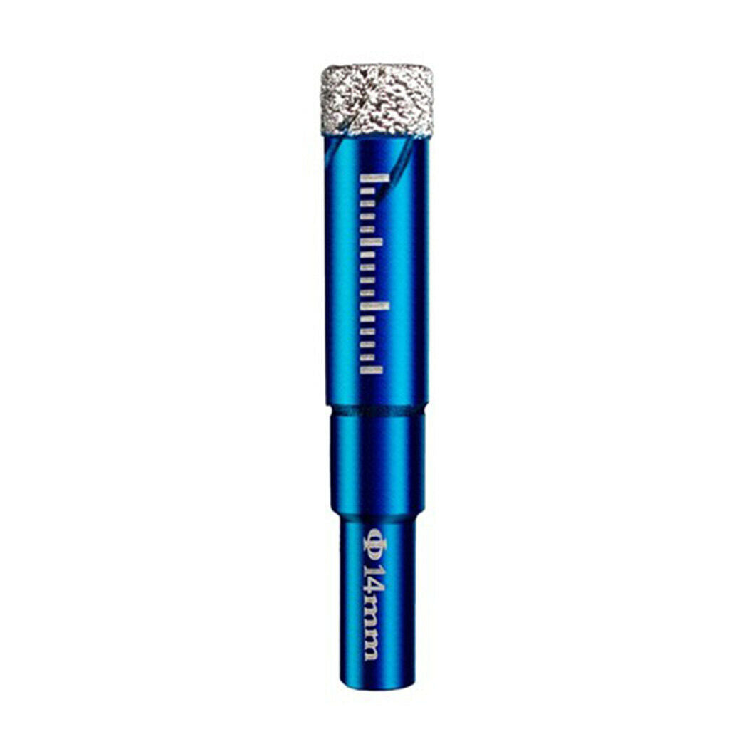6pcs Diamond Coated Drill Bit Set 6/8/10/12/14/16mm, Tile Marble Glass Ceramic