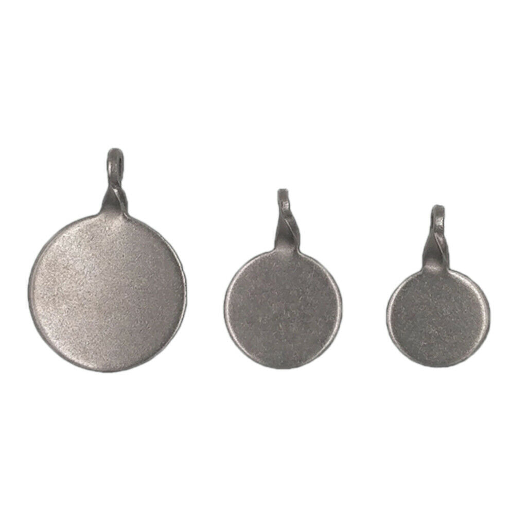 3pcs Spinner Target Plinking Target Thickness 3mm for Upright Surface Stick